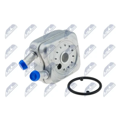 Imagen de NTY CCL AU 001 Radiador de Aceite con junta SEAT: Leon II Hatchback, I Ibiza 3, VOLKSWAGEN: Golf 4, Caddy 6