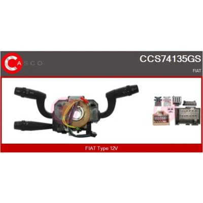 Imagen de CASCO CCS74135GS Conmutador en la Columna de Dirección