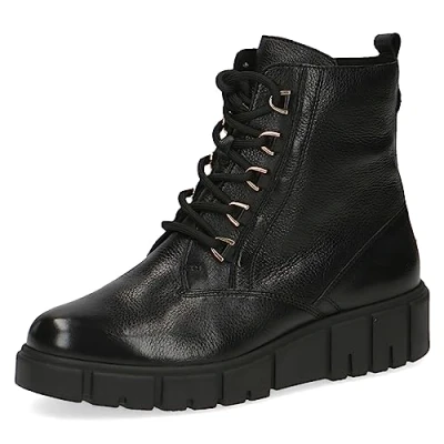 Imagen de CAPRICE 9 25207 41, Botines planos Mujer, Negro (Black Nappa), 37 EU