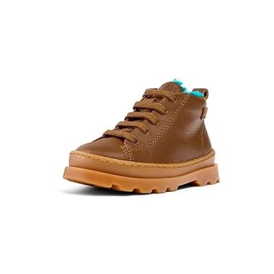 Imagen de Camper Brutus Botines con cordones para niños, Talla: 22, Medium brown Zapatos
