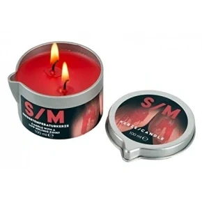 Imagen de Orion Velas de masaje marca ov mano bruto S/M CANDLE IN A TIN RED 100 G
