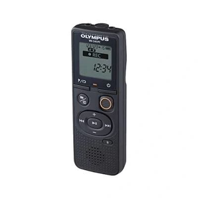 Imagen de Olympus VN 541 Grabadora de Voz Digital Calidad para Ordenador con Micrófono Omnidireccional, Grabación una Sola Pulsación, Cancelación Ruido, Selección Fácil Escenas, 4 GB Memoria