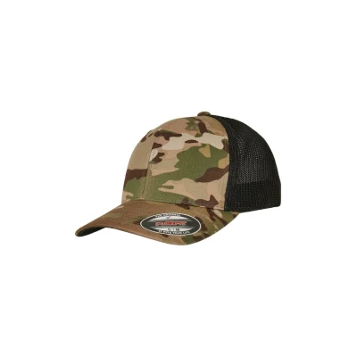 Imagen de Flexfit 6511mc multicam Trucker Mesh Cap Gorra de bisbol, Multicámara, L/XL Unisex Adulto