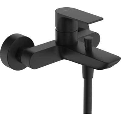 Imagen de hansgrohe Rebris E Mezlador monomando de bañera visto, negro mate, 72450670