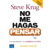 Imagen de NO ME HAGAS PENSAR: Una aproximación a la usabilidad en web (PC Cuadernos)