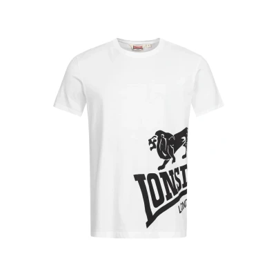 Imagen de Lonsdale Dereham Camiseta estampada, Hombre, Talla: Small, White