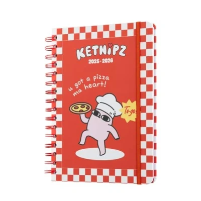 Imagen de Agenda Escolar Erik 2025/2026 Semana Vista A5 12 Meses Ketnipz