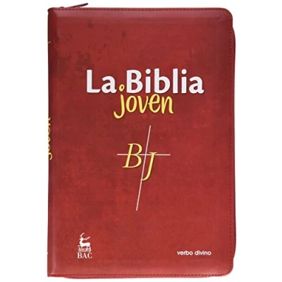 Imagen de Biblia Joven. cremallera Simil Piel: [Encuadernación símil piel con cremallera] (La joven)