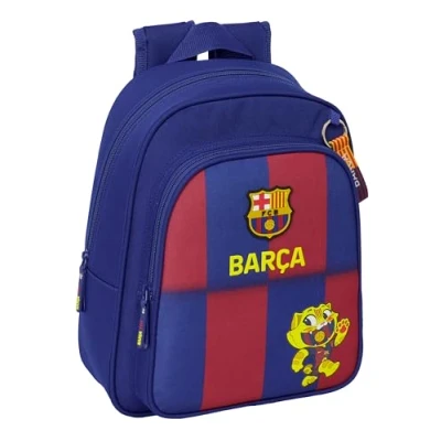 Imagen de Safta F.C. BARCELONA 1ª EQUIPACIÓN 25/26 Mochila Escolar Infantil, Ideal para Niños de Diferentes Edades, Cómoda y Versátil, Calidad Resistencia, 27x10x33 cm