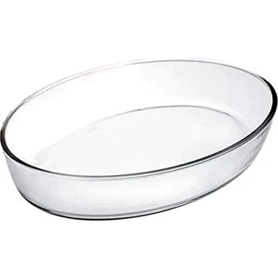 Imagen de Ibili Fuente Horno Oval KRISTALL 40X27X6,50 CM, Stainless Steel, 40 x 27 6.5 cm