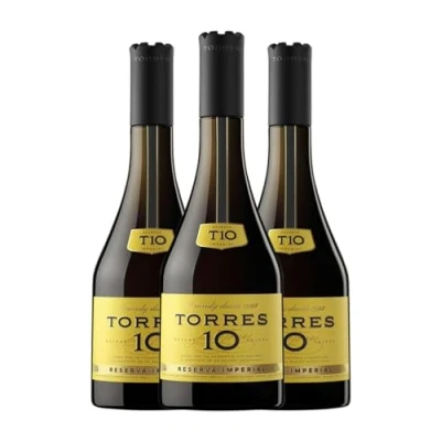 Imagen de Brandy Familia Torres 10 70 cl (Caja de 3 Botellas cl)