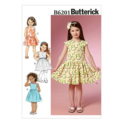 Imagen de Butterick Patterns MCCALL &#039;s 6201 CDD tamaños 2/3/4/5 niños/niñas del Vestido