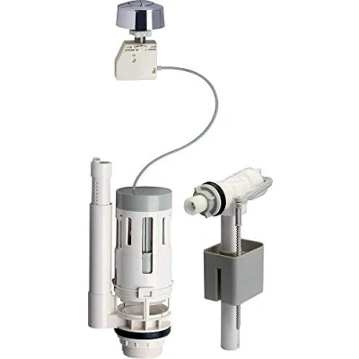Imagen de Rousseau 4231439 Promo Kit de descarga agua con mecanismo pulsador/grifo flotador 3/6 L