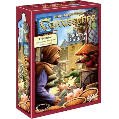 Imagen de Z Man Games , Carcassonne Traders &amp; Builders Board Game EXPANSION 2 Ages 7 and up 6 Players 45 Minutes Playing Time