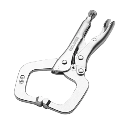Imagen de Eclipse Professional Tools E11R Abrazadera en C de bloqueo con puntas regulares 275 mm (11&quot;)