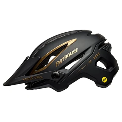 Imagen de BELL Sixer Cascos de Bicicleta, Unisex Adulto, MT/Gls Black/Gold Fasthouse, Large