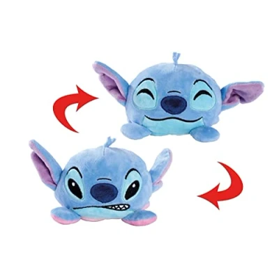 Imagen de Simba Disney Peluche reversible Stitch emociones 8 cm, 0+ años.