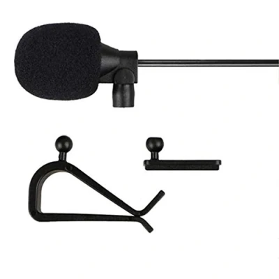 Imagen de micrófono estéreo para Coche de Kenwood Alpine JVC Bluetooth Manos Libres 3.5 mm Conector