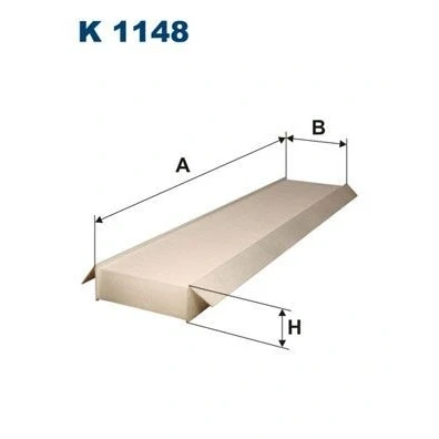Imagen de FILTRON K 1148 Filtro de habitáculo partículas 510 97 34 FORD: MONDEO 3 Stufenheck, 3, Kombi, JAGUAR: X Type Berlina
