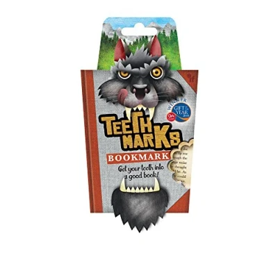 Imagen de Teeth Marks Bookmarks Wolf