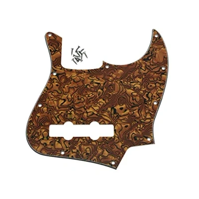 Imagen de Dopro Golpeador Jazz Bass J para USA/Mexican 4 cuerdas FD Tiger Stripe