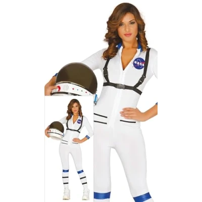 Imagen de Guirca Disfraz Astronauta Adulta T M/L, Multicolor, Talla 38 44 (84394.0)