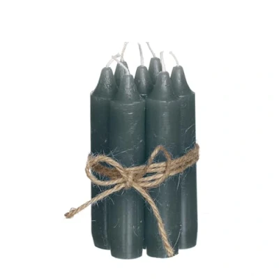 Imagen de comforder Juego de velas (7 unidades), 11 cm, color gris, 4 horas combustión