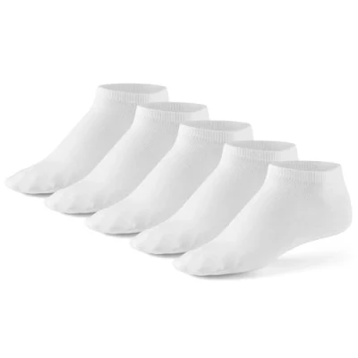 Imagen de Mat &amp; Vic’s Calcetines cortos, cómodo, OEKO TEX 100 35 36 37 38 39 40 41 42 43 44 45 46 47 48 49 50 (5 pares, blanco, UK 6 8.5 / EU 42)