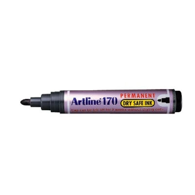 Imagen de Artline 170 Marcador permanente (2 mm, 12 unidades), color negro