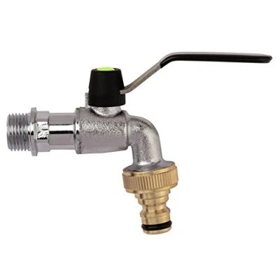 Imagen de S&amp;M 551024 Grifo jardín de una Salida con Toma automática, 1/2&quot;