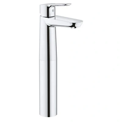 Imagen de Grohe BauEdge Grifo de lavabo, cuerpo liso, con sistema fácil instalación, tamaño XL (Ref. 23761000)
