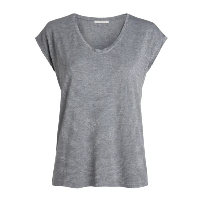Imagen de Pieces Pcbillo Stripes NOOS Camiseta estampada, Mujer, Talla: Large, Light grey melange