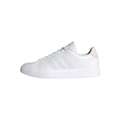Imagen de adidas Advantage 2.0 Shoes, Zapatos Bajos Que no Son de fútbol Mujer, FTWR White/Putty Mauve/Gold Met, 45 EU