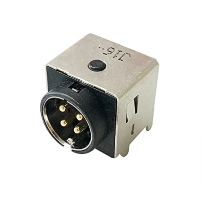 Imagen de Gintai DC Power Jack Hembra Conector Clavija Alimentación Compatible para MSI MS 17A1 GT73VR 6RE, WT73VR 7RM/ 17A2 GT75VR 7RE/ 17A3 GT75 8RF/ 17A5 WT75 8SL/ 17A6 9SG