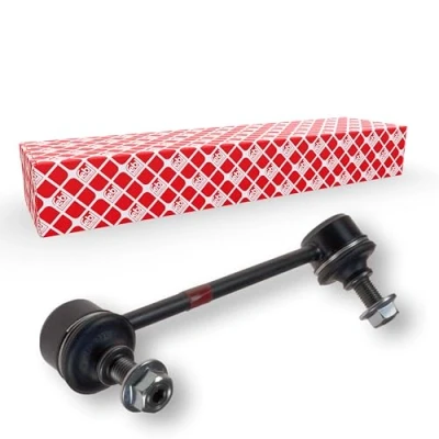 Imagen de FEBI BILSTEIN 48124 Bieleta de suspensión Eje trasero izquierda 149,5 M10 x 1,25 con tuerca autofijadora Acero MAZDA: CX 5 I, 3 Hatchback, 6 Berlina