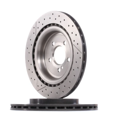 Imagen de BREMBO COATED DISC LINE 09.B788.11 Disco de freno 330 22 5 ventilación interna, ranurado/perforado revestido altamente carbonizado con tornillos