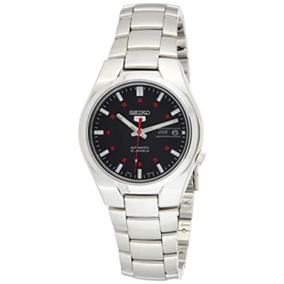 Imagen de Seiko Reloj Analógico para Hombre de Automático con Correa en Acero Inoxidable SNK617K1