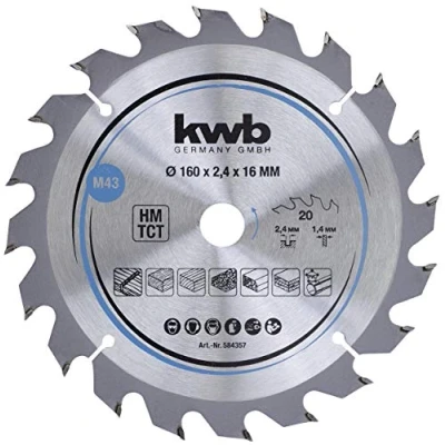 Imagen de kwb TCT SAWBL.MIDDEL 160x16 20T