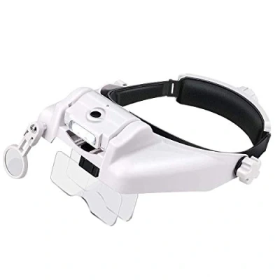 Imagen de Lychee Magnifier with LED Light, Hands free Headband