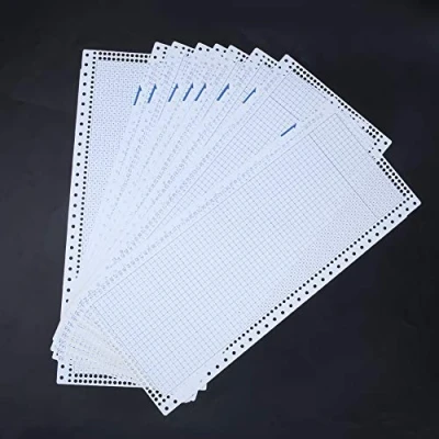 Imagen de Tarjeta Perforadora de 24 Puntadas, Accesorios Profesionales para máquina Tejer, Flores, Perforadora, Duradera Tejer KH851 KH860 KH868