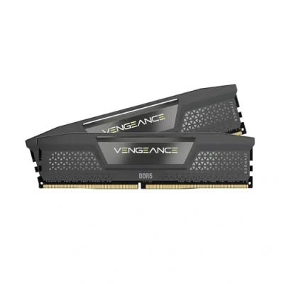 Imagen de CORSAIR Vengeance DDR5 RAM 64GB (2x32GB) 6000MHz CL38 Intel XMP iCUE Memoria de Ordenador Compatible Negro (CMK64GX5M2B6000C38)