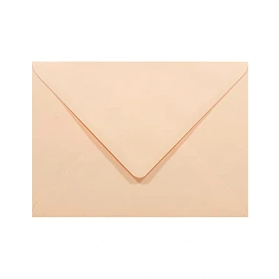 Imagen de Netuno 50x sobres de color salmón DIN B6 125x175mm 80g Rainbow con solapa puntiaguda engomada sin ventana colores para invitaciones boda Navidad tarjetas cartas dinero fotos vales impresora
