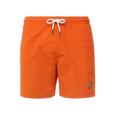 Imagen de Urban Classics Block Bañador, Hombre, Talla: Small, Rustorange