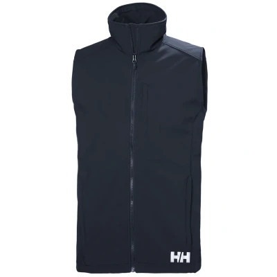 Imagen de Helly Hansen Paramount Softshell Chaleco, Hombre, Talla: Large, Dark blue