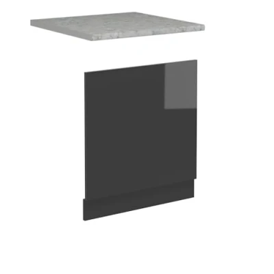 Imagen de Vicco Frontal para lavavajillas &quot;R Line&quot;, Antracita alto brillo, 60 cm , ET Mármol