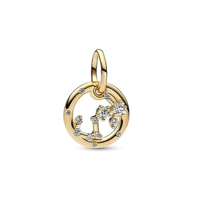 Imagen de Pandora Moments Mujeres Charm Baño de oro 14 quilates 762710C01