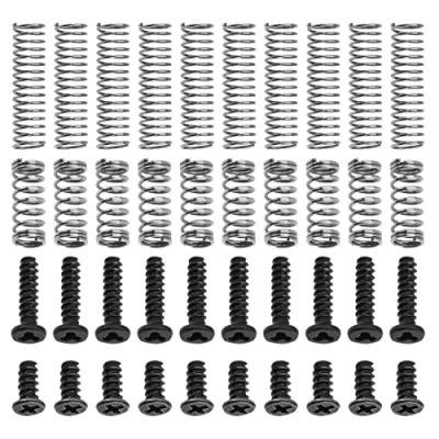 Imagen de the Lord of Tools Juego de 40 Tornillos Kit Resorte Compatible con Nintendo Switch Joy Cabeza Tres Alas “Y Cortos “+ Resortes Largos Y