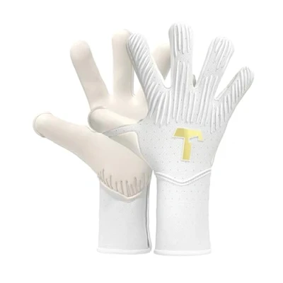 Imagen de T1TAN Rebel 2.0 White out (FP) Guantes de Portero fútbol para porteros con protección los Dedos Talla 7