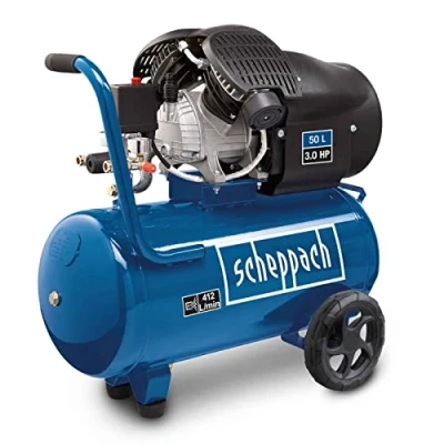 Imagen de Scheppach 5906102901 HC53DC Compresor de Aire 2 cilindros. 2200W 3CV 50L