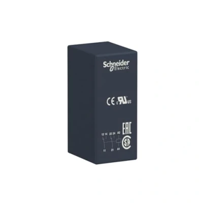 Imagen de Schneider Electric RSB2A080B7 Relé de Interface Enchufable, Zelio RSB, 2 Ac, 24 V Ca
